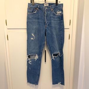 Agolde Riley Crop Jeans
